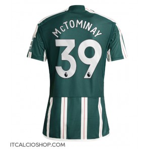 Manchester United Scott McTominay #39 Seconda Maglia 2023-24 Manica Corta